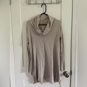 Maternity long sweater size small